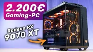 Volle Power für 2200€ ? ASUS TUF AMD Gaming-PC mit Ryzen 9800X3D – Build & Benchmarks