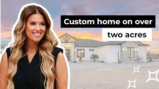 Custom home on over two acres in Queen Creek
