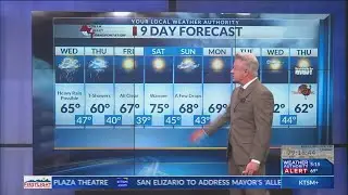 Possibility of strong storms for El Paso area