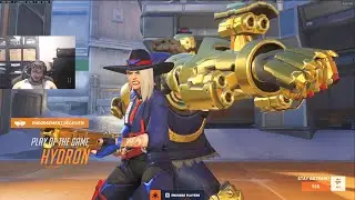 POTG! HYDRON CASSIDY + ASHE OVERWATCH 2 GAMEPLAY SEASON 11 TOP 500