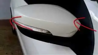 COMO INSTALAR SETAS NO RETROVISOR DO GOL G6 PARTE 2