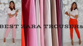 BEST ZARA TROUSERS / TOP 5 FAVOURITE TROUSERS / ZARA NEW IN 2021