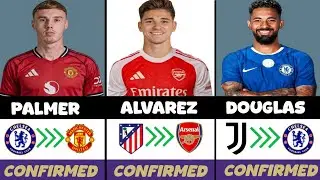 🚨 NEW CONFIRMED TRANSFERS & RUMOURS!🚨🔥ft.Palmer,Alvarez,Douglas ...etc