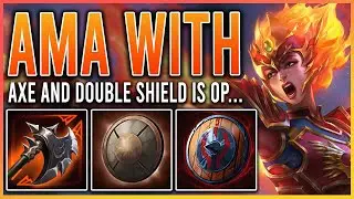 AMATERASU WITH AXE START AND DOUBLE SHIELD OWNS! - Grandmasters Ranked Conquest Season 9 #newbuild