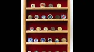 Shop Challenge COIN DISPLAY STANDS, Coin Display Rack