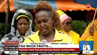 Farmers want fruit processing factory constructed in Maragua