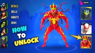 How To Unlock Red Venom Skin Spider Fighter 3🤑