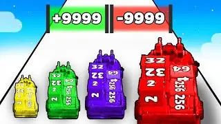 MAX LEVEL CAR POWER! - Car Rush 2048 Part 5
