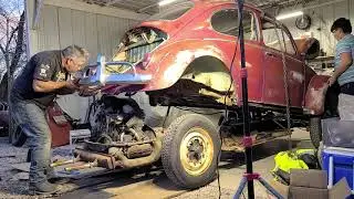 1965 Bug shell removal first time