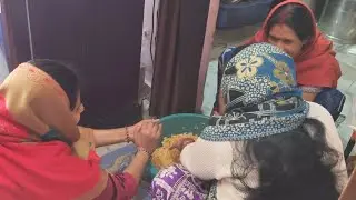 ननद जी को खिचड़ी भेजनें के लिए तैयारी, लाई का (लड्डू )बना रहे हैं क्या -क्या जाएगा ससुराल उनके खिचड़ी 