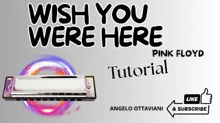 Wish You Were Here - Pink Floyd | Tutorial Armonica 🎶 | Harmonica Lesson