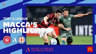 Western Sydney Wanderers v Melbourne City - Macca's&reg; Extended Highlights | Isuzu UTE A-League
