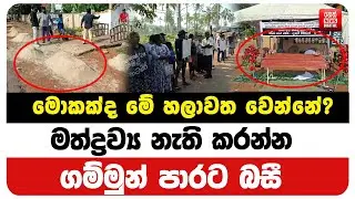 මොකක්ද මේ හලාවත වෙන්නේ?