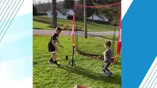 Anthony tests out the Rope Bat ⚾️@theropebat