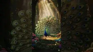 कौआ और मोर की कहानी | बुद्ध की प्रेरणादायक सीख| #shorts #trending #buddha #crow #peacock #shortsfeed