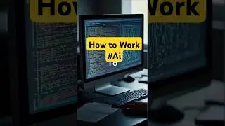 How to #AI Works Explained in Minutes! 🤖💡 #TechTrend2025 #shorts #shortfeed #artificialintellgience