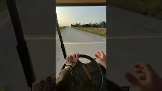 drifting a golf cart while recording with meta glasses #like #subscribe #pov #funny #edit