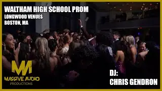 Waltham High School Prom 2025 at Longwood Venues, Boston - DJ Chris Gendron