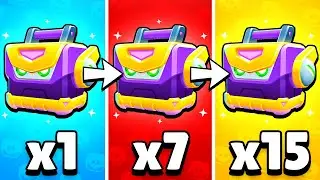 CADA VICTORIA = ABRO MÁS CAJAS MECA 😱🔥 Reto en Brawl Stars 👀🏆