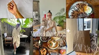 #vlog || I’m BACK!🤩 Spa dates, shopping🛍️, girl maintenance 💅, lunch with my girls👯‍♀️ #sayoutuber