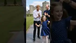 Princess Charlotte Steals the Show Dancing with Prince William and Prince Harry!