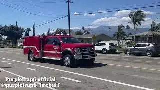 SBCo.FD Medic Squad 72 Responding Code 3 for medical call