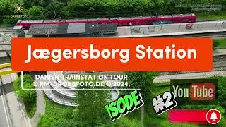 4K - Danish Train Station Tour - Ep. 2: J&aelig;gersborg Station.