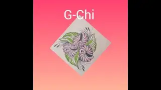 #zentangle | Zentangle art step by step | How to draw G-Chi tangle art @MyTangles-lc6vp #zen #art
