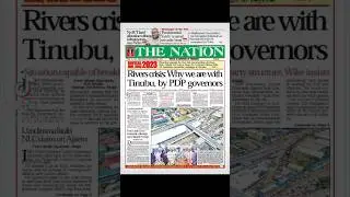 RIVERS STATE CRISIS: WHY WE ARE WITH PRESIDENT TINUBU BY PDP GOVERNORS #shorts #viral #trending #new
