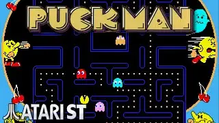 Puckman (2025) - Quick Look - Atari STE