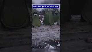 Russian Soldiers Move in &ldquo;Box Armor&rdquo; Bathroom Tents &ndash; Does It Actually Work?