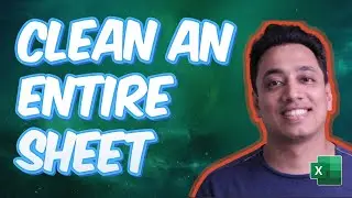 Clear an Entire Sheet using a Code | VBA Tutorial