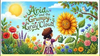 Aria's Rainbow Song & The Grumpy Cloud! 🌈🎶 A Colorful Garden Adventure for Kids! 🌻✨