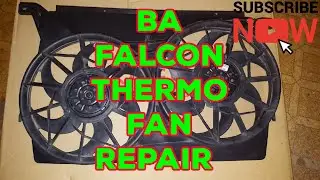 BA Falcon - How to repair a broken thermo fan