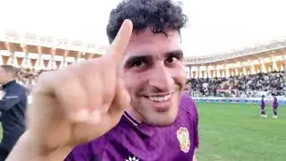 القيثارة تعزف لحنها في الناصرية والمدرج شريك الانتصار 💚💪