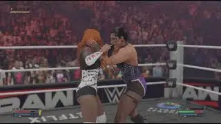 WWE 2K24 | RAW | Becky Lynch vs Rhea Ripley