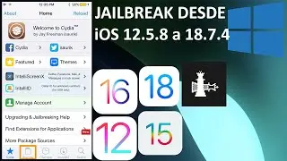 🔓 Jailbreak en iPhone con Windows &mdash; Compatible con iOS 12.5.8 hasta iOS 18.7.4
