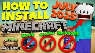Как установить QUESTCRAFT (Minecraft VR) Июль 2025: БЕЗ ПК, БЕЗ телефона, БЕЗ проводов!