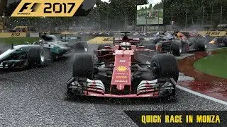 F1 2017 -  Italian Grand Prix 5 Laps Race in Monza - Vettel