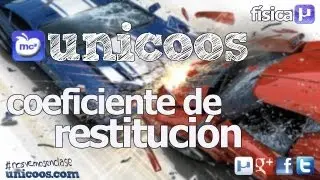 FISICA Coeficiente de restitucion 01 BACHILLERATO choques colisiones