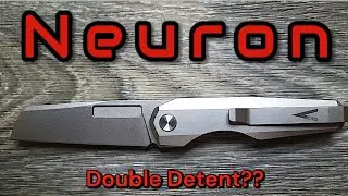 No Lock? Really cool knife! Vero Engineering Neuron - Overview and Review