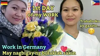 1st Day of my Work | Work in Germany | Filipina-German Life