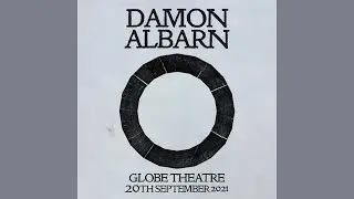 Damon albarn Live at the Shakespeare's Globe Theatre 2021