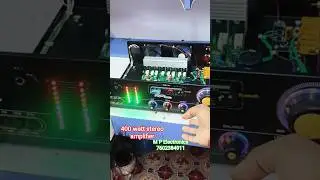 400 watt stereo amplifier💪Ordar now 7602384911 #subscribe #shorts #vairal