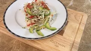 Овощной салат с авокадо: рецепт от Foodman.club