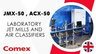 JMX-50 and ACX-50 - Laboratory jet mills and air classifiers
