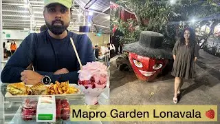 Mapro Garden Lonavala | One day Picnic near Mumbai | Best Strawberry cream | Kids Play zone #mapro 