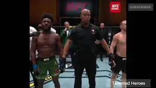 Petr Yan illegal knee to Aljamain Sterling.DQ win by Sterling.