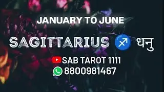 SAGITTARIUS ♐ धनु #2026 l JANUARY TO JUNE l ☎️8800981467 #2026predictions #astrology #bhavishyavani