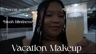 Full Coverage Makeup Tutorial | Makeup For A Date Night In Hawaii *Humidity Approved*🌴🌺